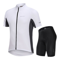 NUCKILY Riding Suit Road Car Bike Windproof Riding Suit Men Loose Casual Short Sleeve Shorts Suit