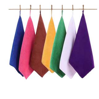 Cleaning special towel rag thickened water-absorbent lint-free glass wiping table kitchen hotel restaurant rag