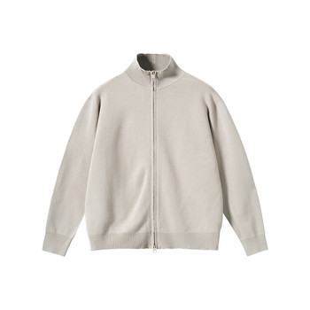 Nanyi autumn and winter 16 needle ultra-fine needle classic half turtleneck cardigan sweater 3940 men's sweater