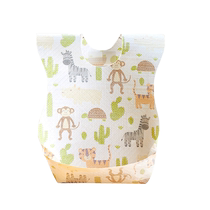 Baby disposable bib eating artifact baby food supplement saliva pocket waterproof childrens rice pocket toddler feeding bib