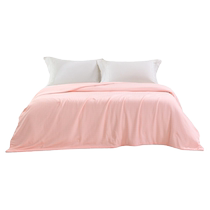 Mengjie Home Textiles Silk Quilt Air Conditioning Quilt Washable Summer Cool Quilt Bedding Single Double Quilt Quilt Core Summer