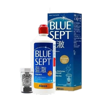 Alcon Aodi contact lens myopia blue clear hydrogen peroxide 360ml cleaning solution hard lens ok lens care solution bottle