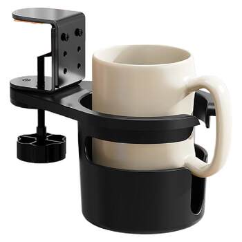 Beishi desk side cup holder storage fixed water cup holder