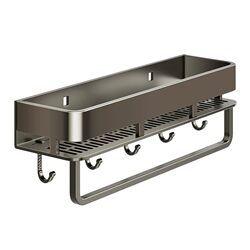 Perforated Bathroom Shelf, Wall-Mounted Toilet Storage Rack for Washbasin, Shower, and Wall Storage, Strong Load-Bearing
