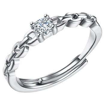 Cco vrai love is stronger than gold diamond ring
