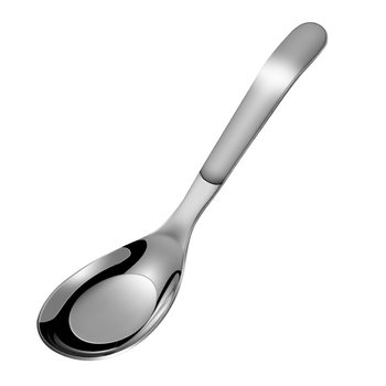 Leberton medical grade 316l stainless steel flat bottom spoon