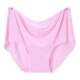 3 Pack Extra Large Size Triangular Seamless Women's Underwear Medium High Waist Fat mm One Piece Mom 200 Underwear Ice Silk Jin Jin equal to 0.5 kg