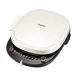 Supor Electric Griddle for Home Use, Double-Sided Heating, Detachable and Washable, 2025 New Model, Enlarged and Deepened Electric Frying Pan Cooking Machine