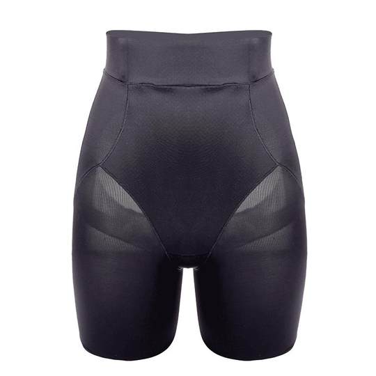 婷美翘臀收腹裤收腰收小肚子美体薄款透气无痕收腹塑形内裤女