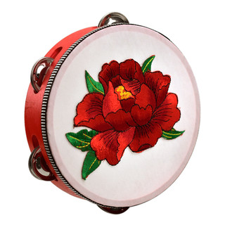 Xinjiang uiguren-tamburin, besticktes tamburin