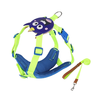 (Self-operated) Toteamo chest protector anti-scratch chest and back dog walking rope travel pet leash for large medium and small dogs