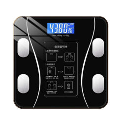 Household electronic scale weight scale Precise female dormitory Human body weight loss measurement charging small Bluetooth intelligent named body fat scale