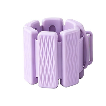 Weight-bearing bracelet with high-elastic velcro straps that are removable and washable