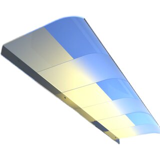 Door window transparent balcony awning baffle rain cover courtyard invisible canopy eaves home rainproof outdoor