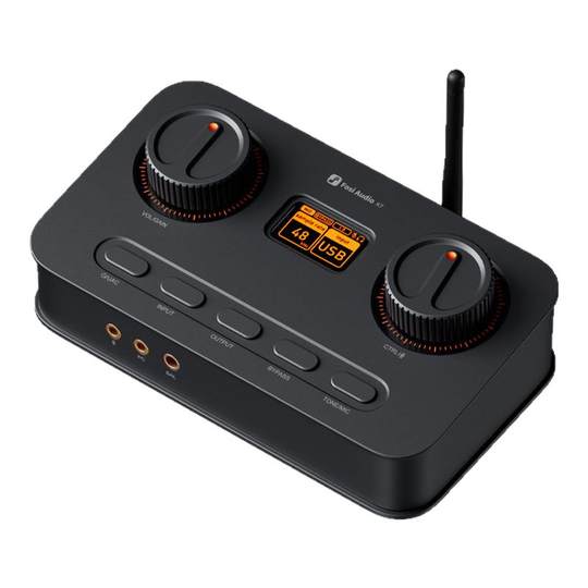 FosiAudio 弗西发烧级解码耳放K7电脑外置声卡游戏耳机音频解码器