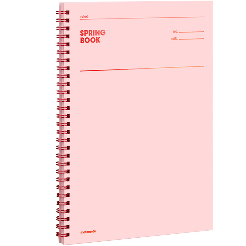 Korean Checkered Cornell Coil Notebook