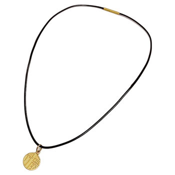 Black wax leather necklace for women | over 13,000 additional purchases