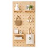 Customized solid wood hole board
