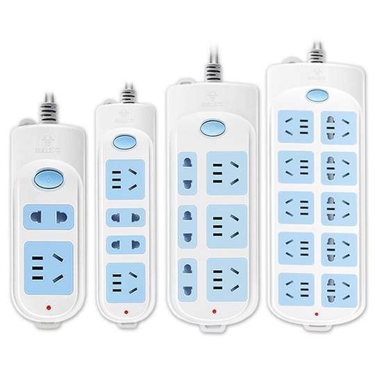 Supermarket bull socket multifunctional household plug strip