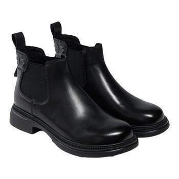 Thick sole boots women's short boots genuine leather chelsea boots