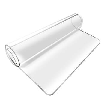 Transparent table mat pvc anti-scalding soft glass tablecloth Transparent table mat pvc anti-scalding soft glass tablecloth