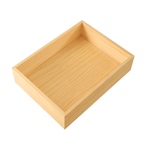 Living room household fruit plate new Chinese coffee table solid wood dried fruit plate New Year compartment snacks candy display storage box