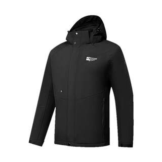 Thick woven jacket is water-repellent and anti-static