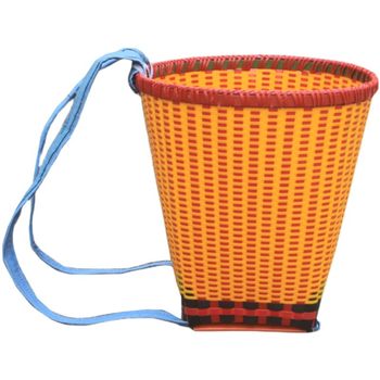 Yibin weaving large and small household back dance bamboo back basket