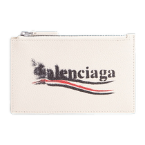 BALenciaga Paris Shijia 24 Summp New Pine CASH BIG NUMBER WALLET CARD CLIP