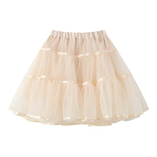 PawinPaw cartoon bear children's clothing autumn and winter girls' mesh tutu skirt