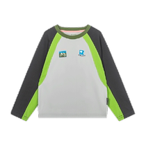 Maradin childrens clothing childrens T-shirt 24 spring new style boys and girls raglan color matching outdoor quick-drying long-sleeved T-shirt