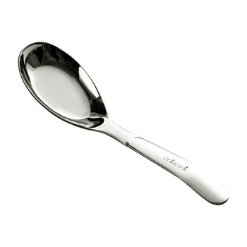 onlycook food grade 316 stainless steel flat bottom spoon large capacity ບ່ວງຄົວເຮືອນ ບ່ວງເດັກນ້ອຍ ບ່ວງບ່ວງບ່ວງ