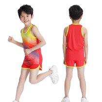 Athlétisme Formation uniforme pour les enfants de sexe masculin et féminin test du corps de la veste pour une course de longueur Marathon de course Suit Customisation