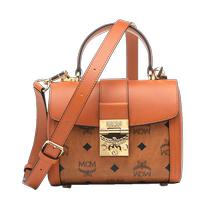 (Self-operated) MCM womens small spliced ​​lock Tracy one-shoulder cross-body handbag gift