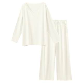 刘雯同款|ubras软绵绵家居服女士蕾丝睡衣羽绒化情侣套装新款秋冬