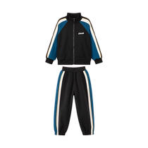 Zuoxi childrens clothing childrens suits boys sports autumn clothing 2024 new spring and autumn boys cool and handsome campus autumn clothes
