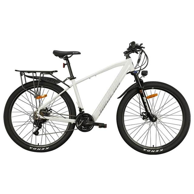Permanent electricity helps off-road mountain bikes