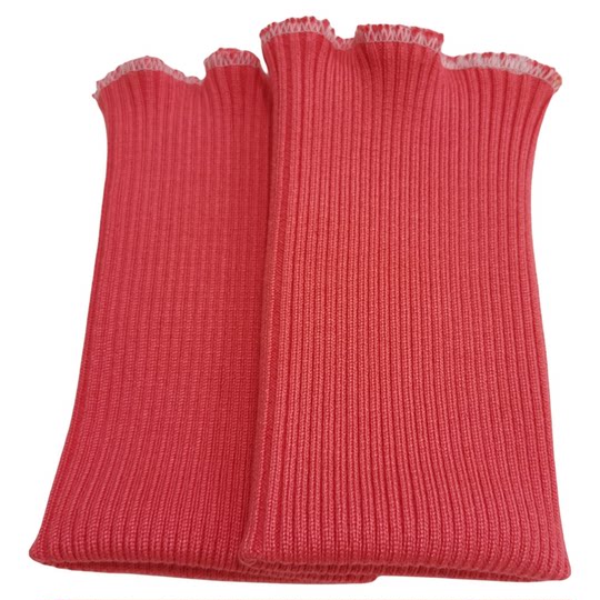 Down jacket with ribbed hems and extended hems, windproof cuffs