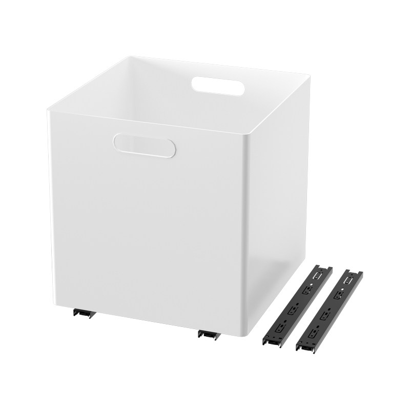 Drawer pull-out cabinet storage rack without installation