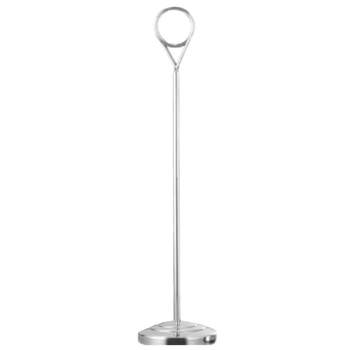 Menu card catering supplies stainless steel table card holder