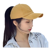 New style of hat suitable for high ponytail 2024 internet celebrity peaked hat running sun protection spring and summer baseball cap fashion