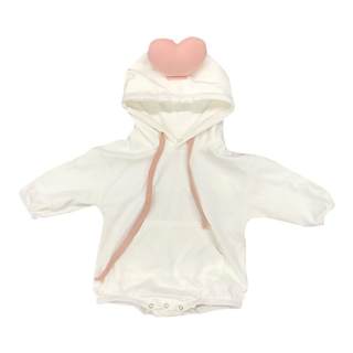 Cute ins popular hooded sweatshirt love rompers