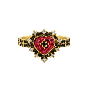 Monologue monologue europa rhapsody love retro gold diamond ring mrv27 as a birthday gift