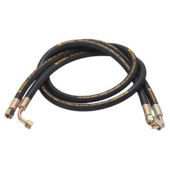 Customized hydraulic oil pipes for high pressure oil pipes in the uk metric american straight 90 degree bend 45 wire hose assembly for custom made