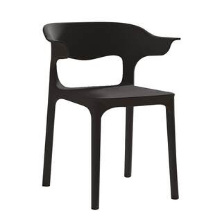 塑料椅子凳子靠背椅家用餐椅现代书ins新款餐厅久坐结实收纳叠放