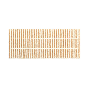 Frost mountain simple striped plush floor mat