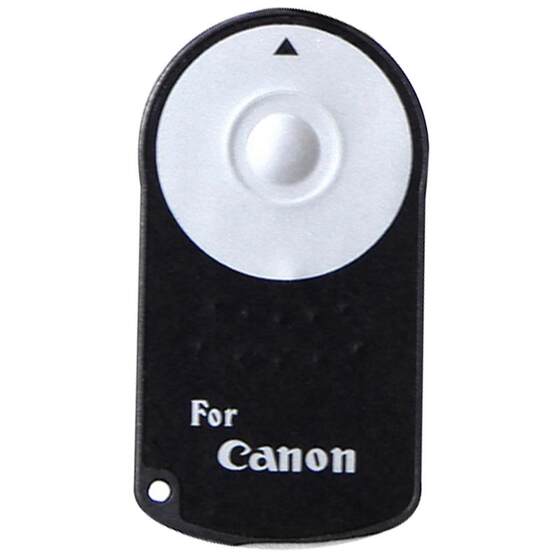 Wireless remote control for Canon DSLR cameras