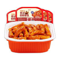 Yunshan semi-self-heating rice cake hot pot 4 boxes Internet celebrity turkey noodles Korean spicy fried rice cake snack gourmet late night snack fast food