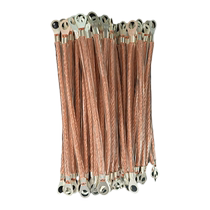 Electric box door connecting wire bridge ground wire distribution box jumper transparent plastic-coated soft copper stranded wire special ground wire
