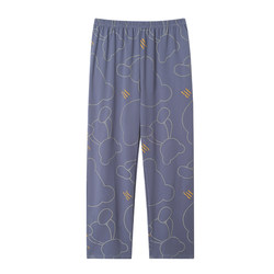 Yu Zhaolin ຝ້າຍຝ້າຍບໍລິສຸດ pajamas ຜູ້ຊາຍພາກຮຽນ spring ແລະດູໃບໄມ້ລົ່ນບາງ trousers ຂະຫນາດໃຫຍ່ວ່າງໄວຫນຸ່ມສາມາດໃສ່ pants ເຮືອນ